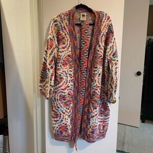 FARM Rio Wild Hearts Cardigan